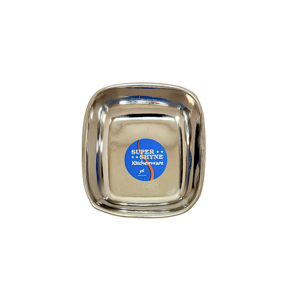 Bowl Steel square shape (MOQ=dz)