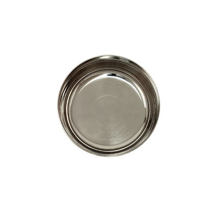 Bowl steel small 3.5"  H 1.75"   (MOQ=dz)