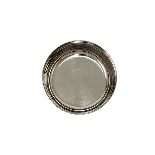 Bowl steel small 3.5"  H 1.75"   (MOQ=dz)