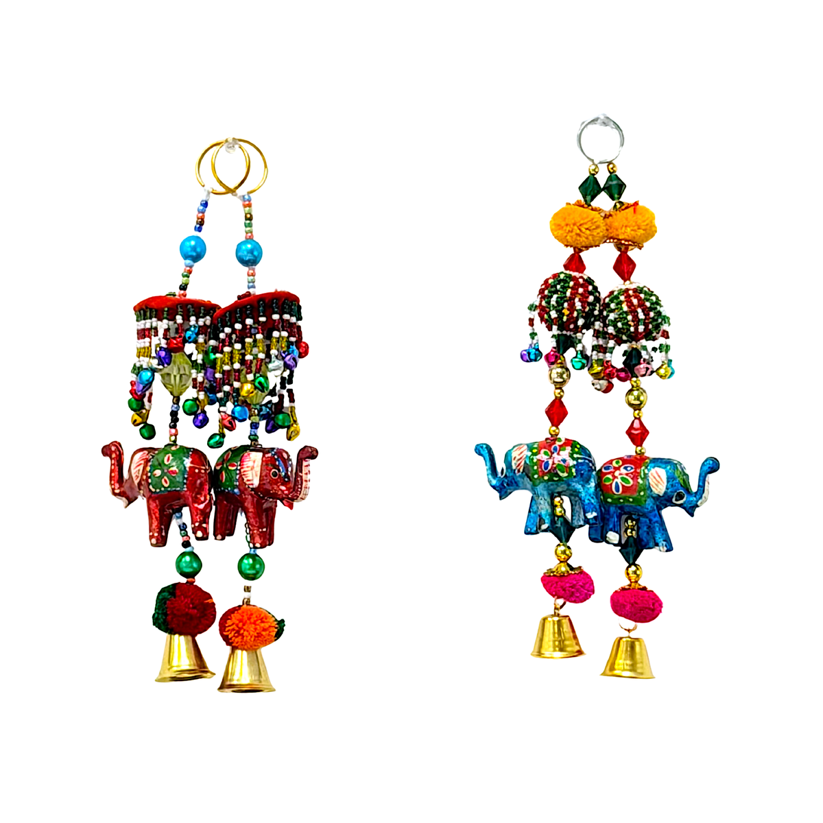 Hanging #4 Peacock/Elephant hanging (pair) (MOQ=ea)