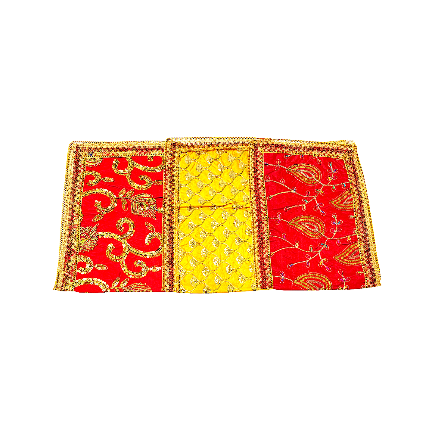 Mata Chunni 10 inch by 26 inch (Assorted Colors and designs)