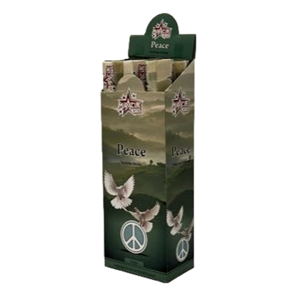 Peace incense sticks (6 tubes of 20 sticks each) (MOQ=10pc)