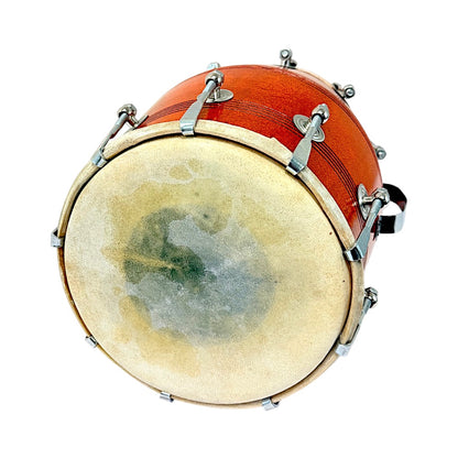 Wooden Dholak with nuts & bolts