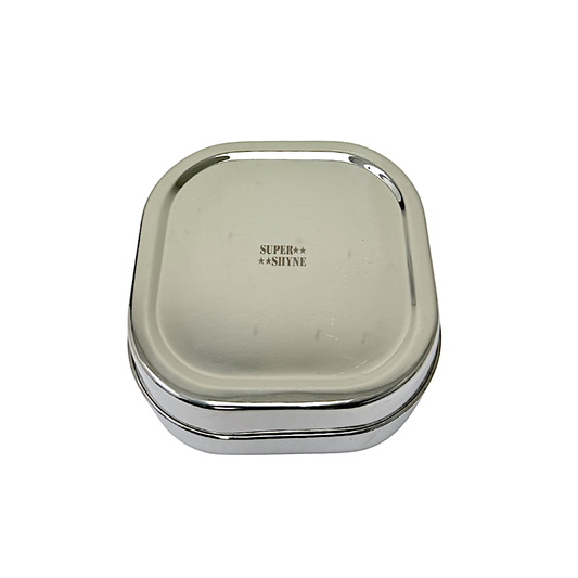 Super Shyne 5" Stainless steel Container  (MOQ=ea)