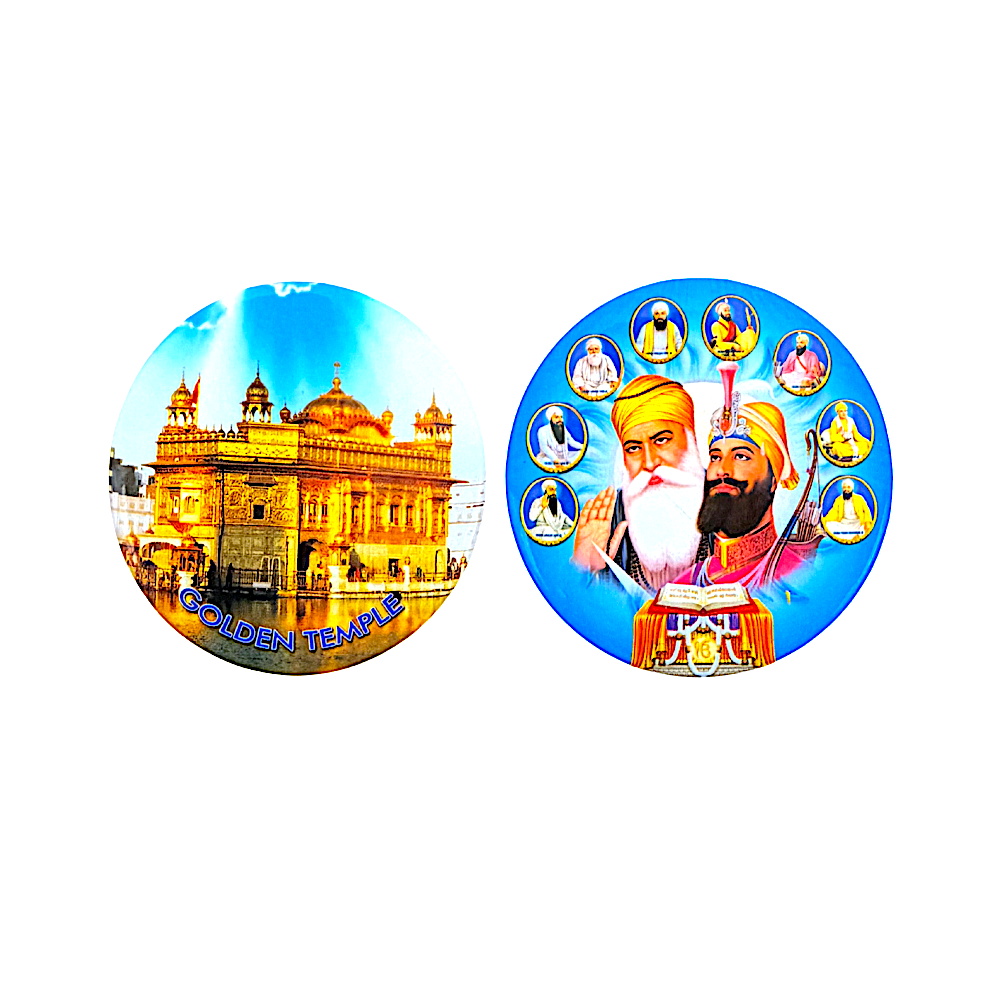 3in Dia Refrigerator Religious Magnets (MOQ=dz)