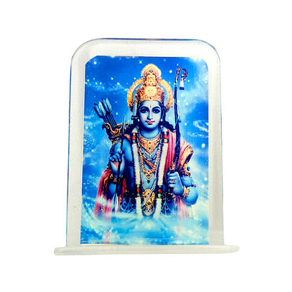 Acrylic Car sticker Dashboard 3.25" by 2.5" (MOQ=dz)