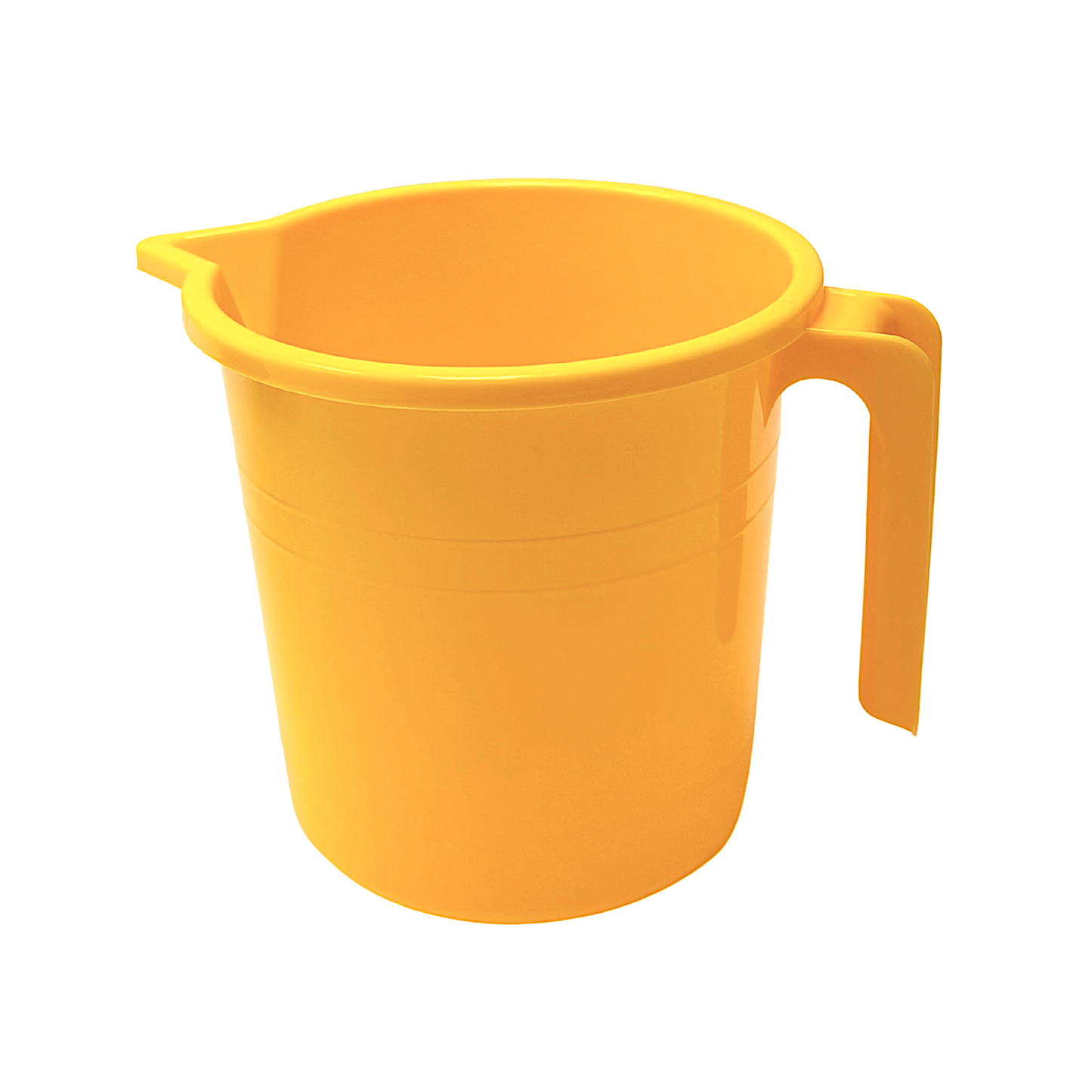 Large Plastic Water Mug with Handle, 1.4L (Assorted Colors) (Pack of 4)