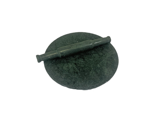 Marble rolling board and rolling pin  green  (MOQ=ea)