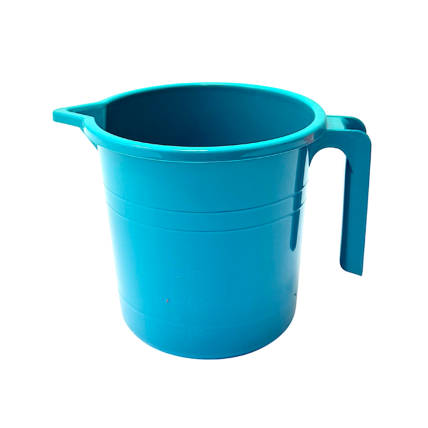 Large Plastic Water Mug with Handle, 1.4L (Assorted Colors) (Pack of 4)