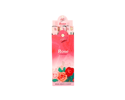 Flute Brand rose incense (20 sticks*6)*10 (MOQ=10pc)