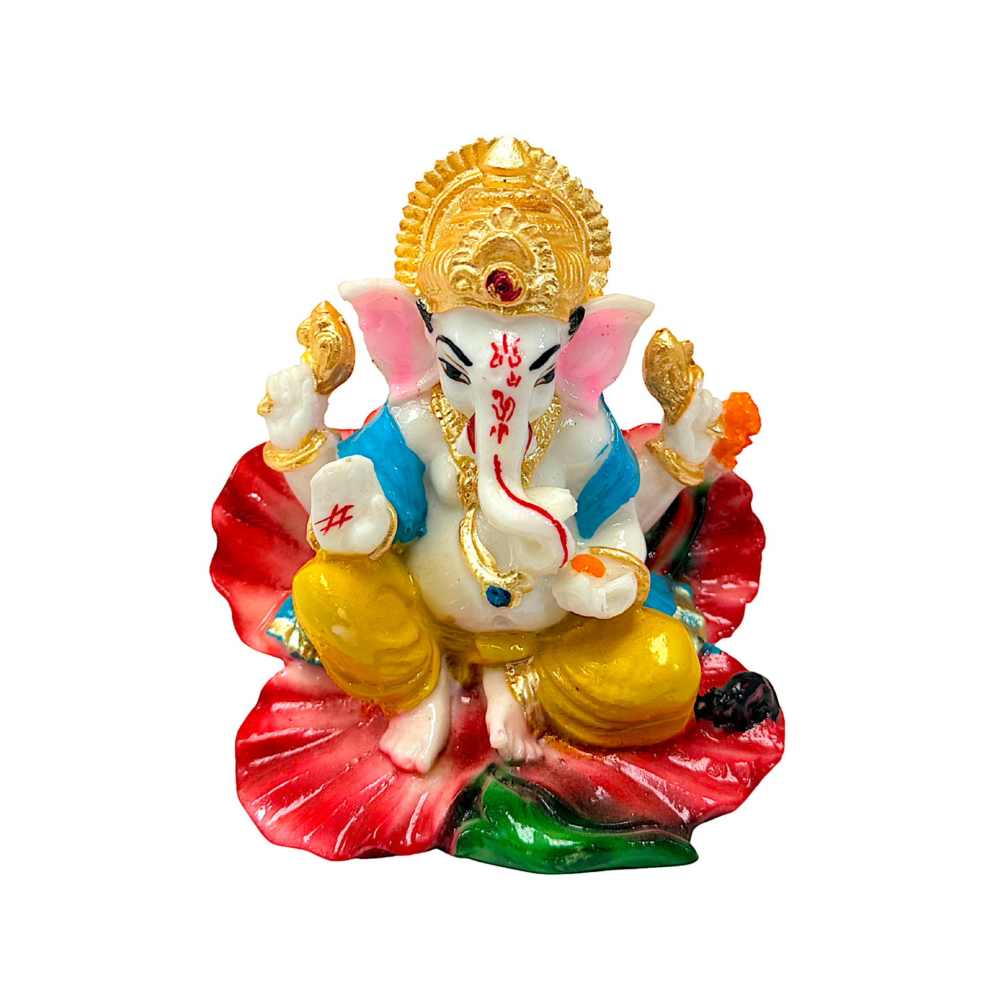Lord Ganesh 4" sitting barcode 807522019028 (MOQ=ea)