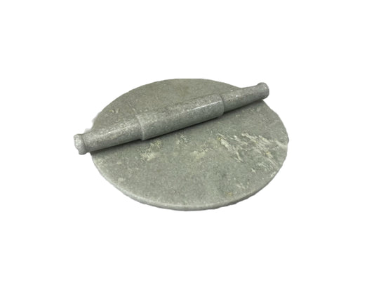 Marble rolling board and rolling pin white ( (MOQ=ea)