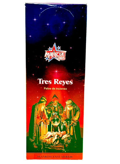 Miracle 365 3 Kings incense sticks (6 tubes of 20 sticks each) (UOM=10pc)