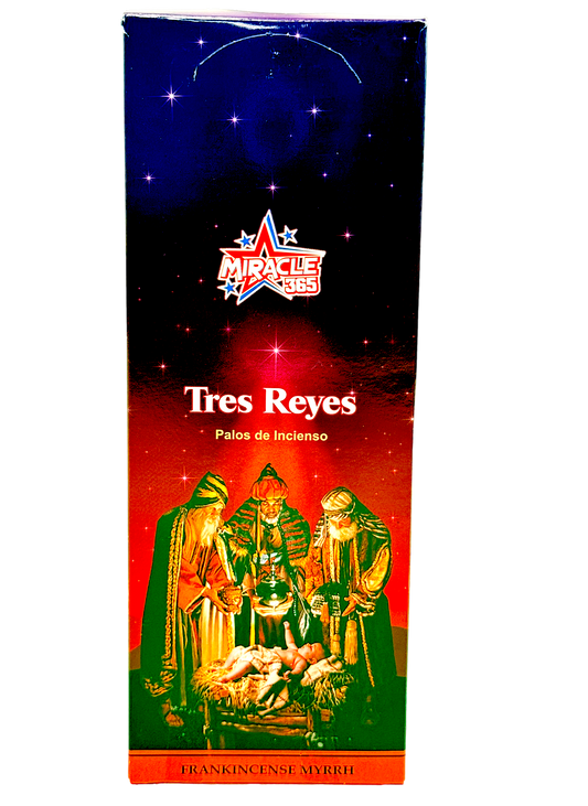 Miracle 365 3 Kings incense sticks (6 tubes of 20 sticks each) (MOQ=10pc)