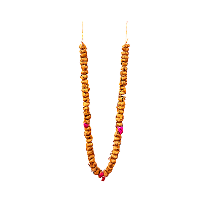 Sukkhad haar (garland made of sandal and aromatic wood shavings) 12 inch*12pc (MOQ=dz)