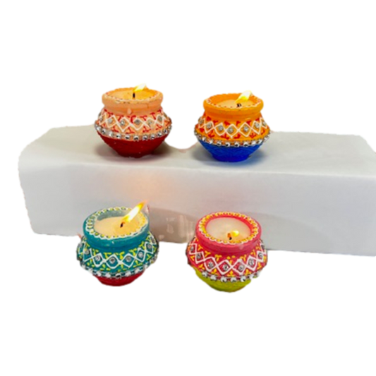 4 Matki w wax (pastel colors) (MOQ=30pc)