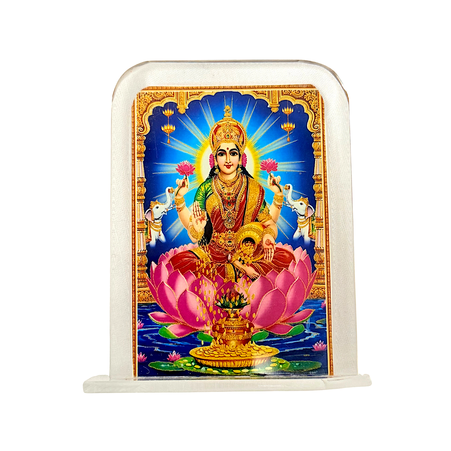 Acrylic Car sticker Dashboard 3.25" by 2.5" (MOQ=dz)