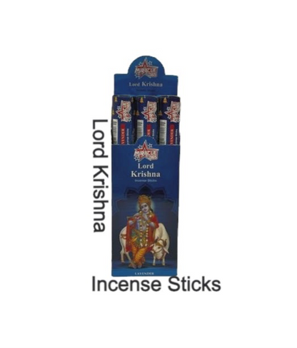 Miracle 365 Krishna incense (6 tubes of 20 sticks) frag lavender (MOQ=10pc)