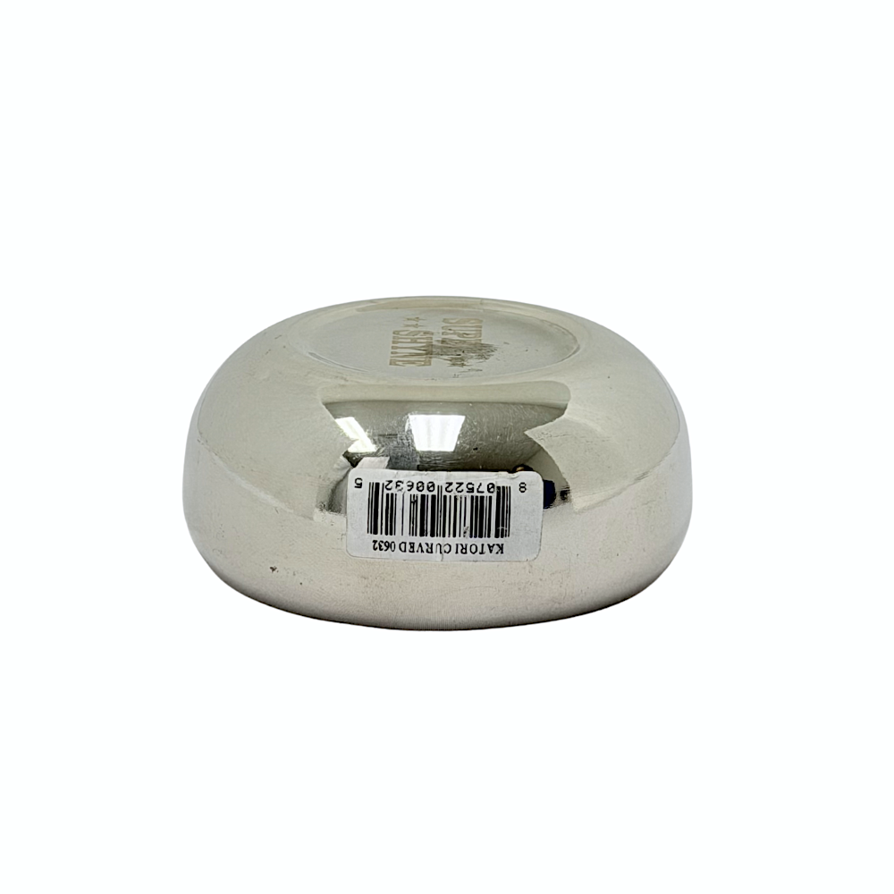 Bowl steel 3.5" curved   (MOQ=dz)