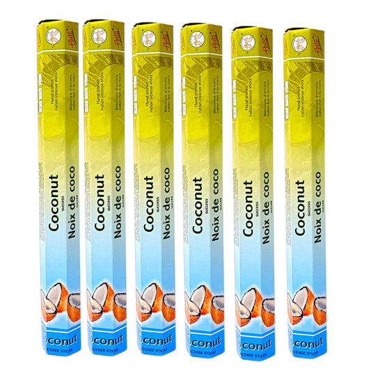 Coconut incense sticks ( 6 Tubes of 20 sticks each) (MOQ=10pc)