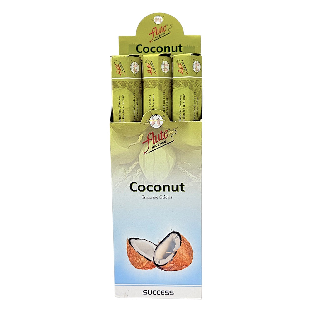 Coconut incense sticks ( 6 Tubes of 20 sticks each) (MOQ=10pc)