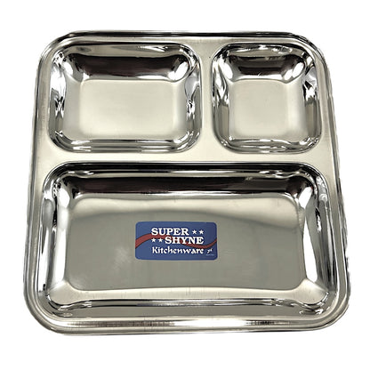 Lunch Tray Junior 3 sectional  (MOQ=ea)