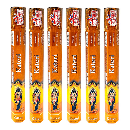 Kateri incense sticks (6 tubes of 20 sticks each) (MOQ=10pc)