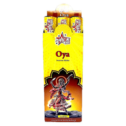 Oya Incense sticks (6 tubes of 20 sticks each) fragrance Gardenia (MOQ=10pc)