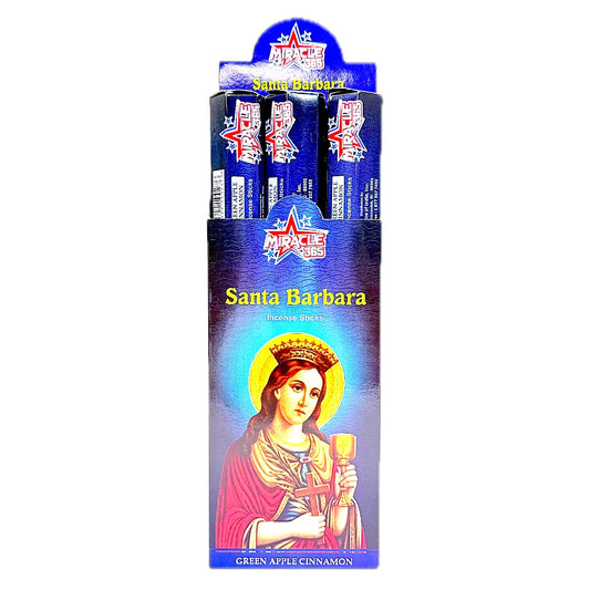 Santa Barbara incense sticks (6 tubes of 20 sticks each) (MOQ=10pc)