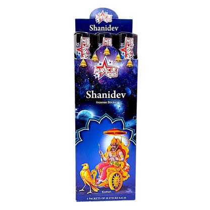 Shanidev incense sticks (6 tubes of 20 sticks) fragrance Kasturi (MOQ=10pc)