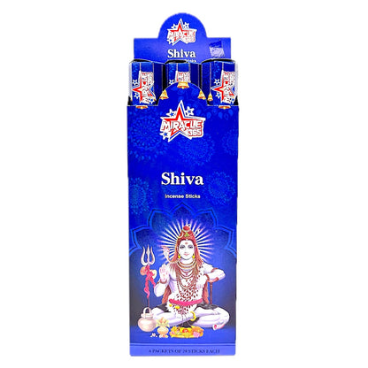 Miracle 365 Shiv incense ( 6 hex tubes*20sticks) (MOQ=10pc)