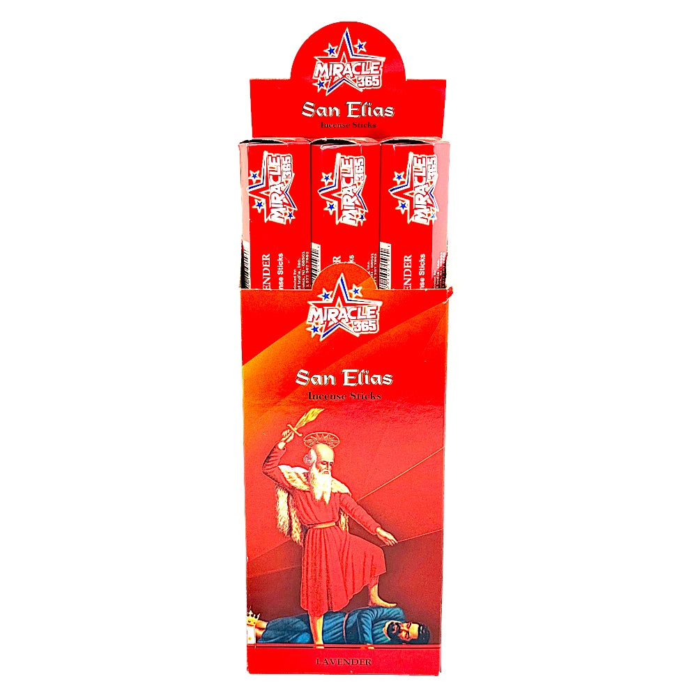 San Elias incense sticks ( 6 tubes of 20 sticks each) (MOQ=10pc)