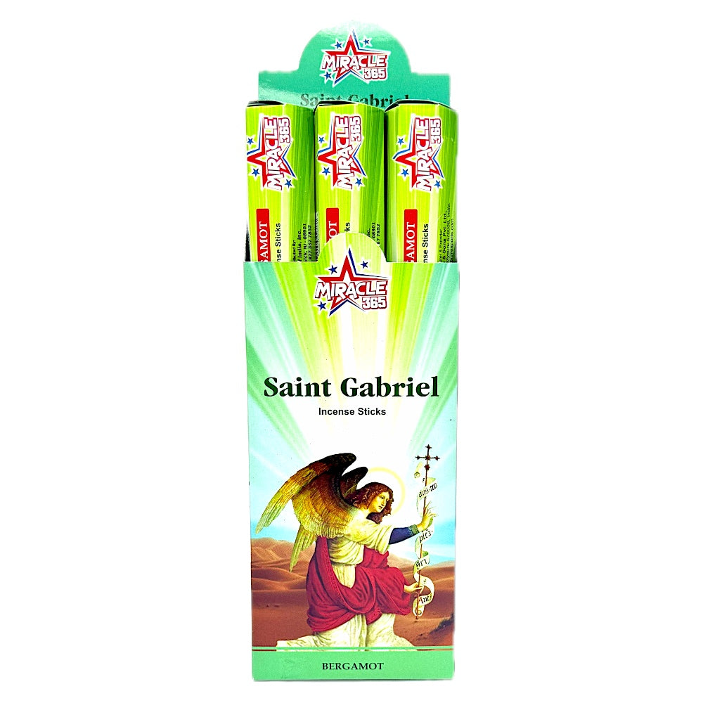 Miracle 365 Saint Gabriel (6 tubes of 20 incense sticks each) Bergamot (MOQ=10pc)