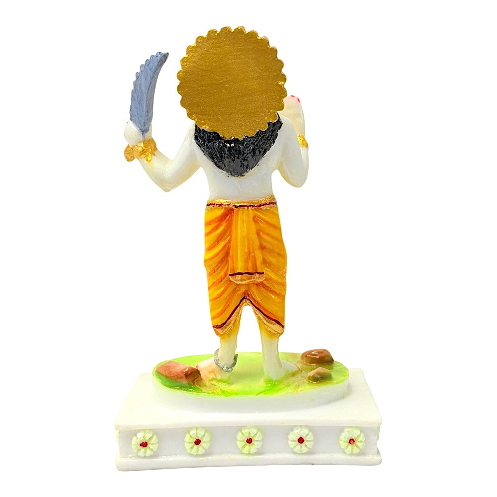 Sangini Baba, marble dust, 6" (MOQ=ea)