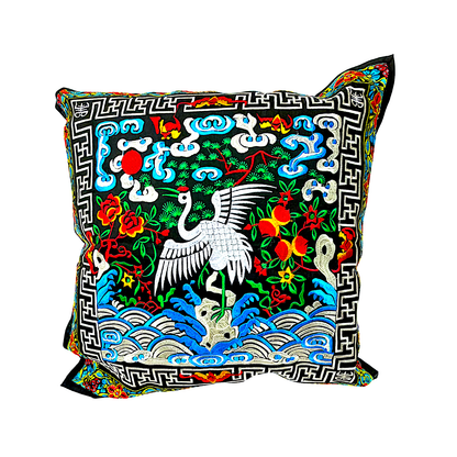 Embroidered Cushions pair 18"x18" (MOQ=ea)