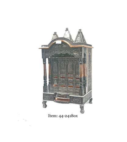 24"*18" Oxadised Mandir (Temple)(80752232418) (MOQ=ea)