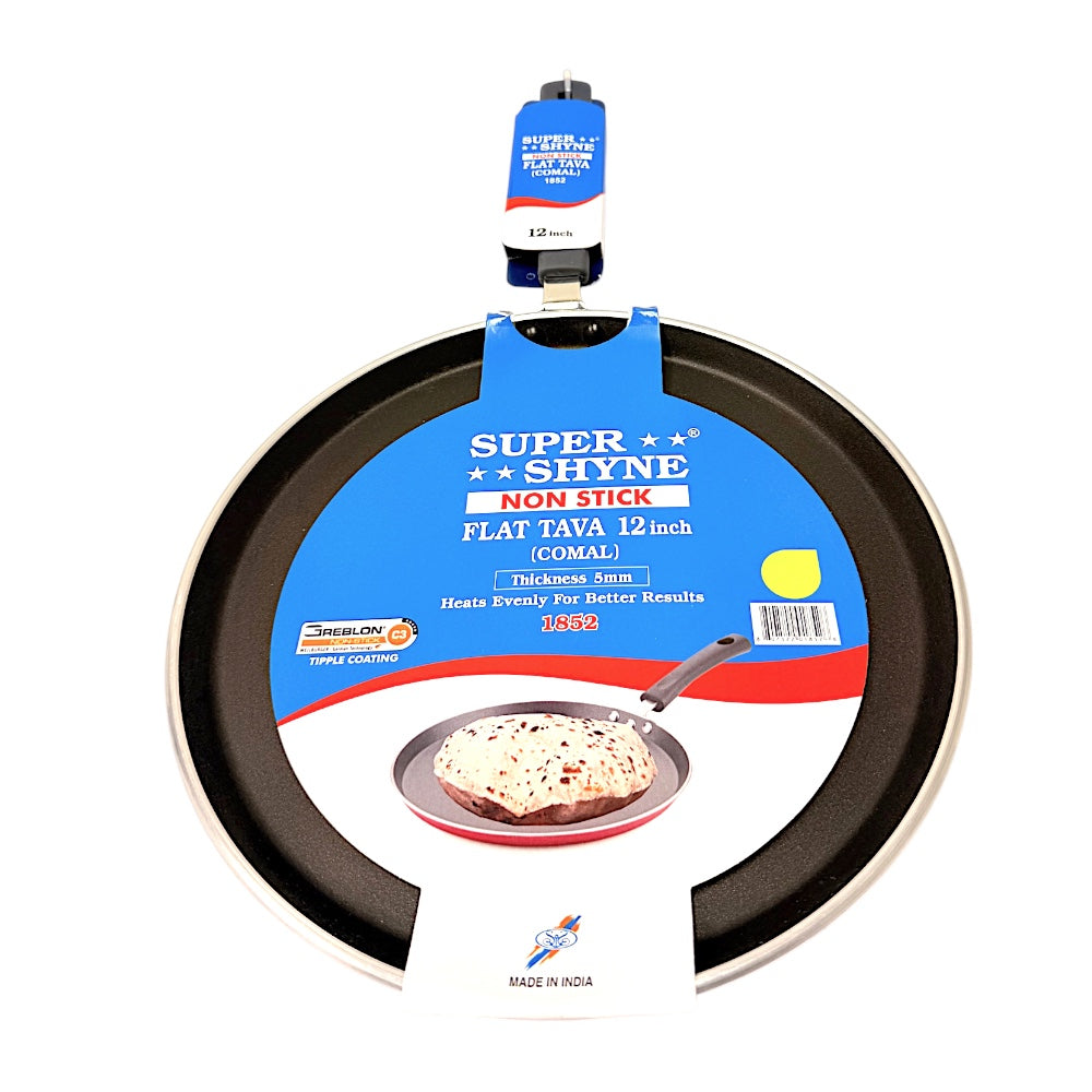 Flat Tawa Non-Stick Tawa griddle (Comal)11"  (MOQ=ea)