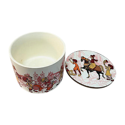 Ceramic jar, Airtight, 400g (MOQ=ea)