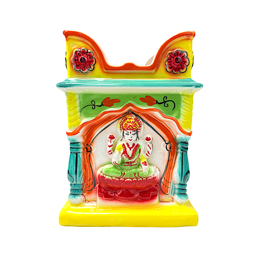 Tulsi pot Clay large, 15" (MOQ=ea)