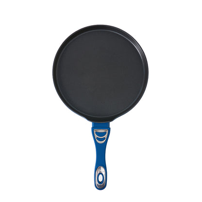 Non stick Tawa, Blue Handle 12.6"