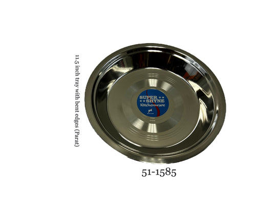 Steel Plate with angled edges 2" deep 11.5" (Parat)  (MOQ=ea)