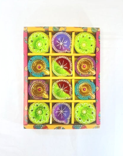 12 color diyas SRV style 4 colors (MOQ=2dz)