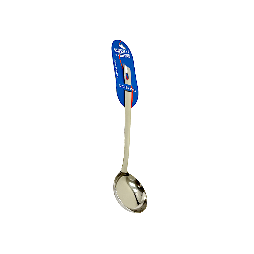 Ladle short handle steel*12pc  (MOQ=dz)