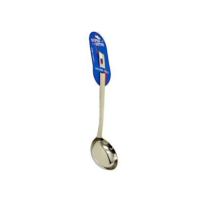 Ladle short handle steel*12pc  (MOQ=dz)