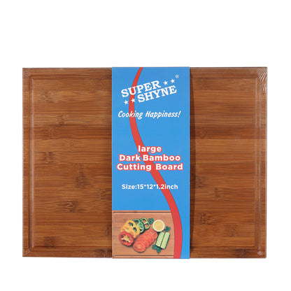 Cutting board Dark bamboo 15 inch