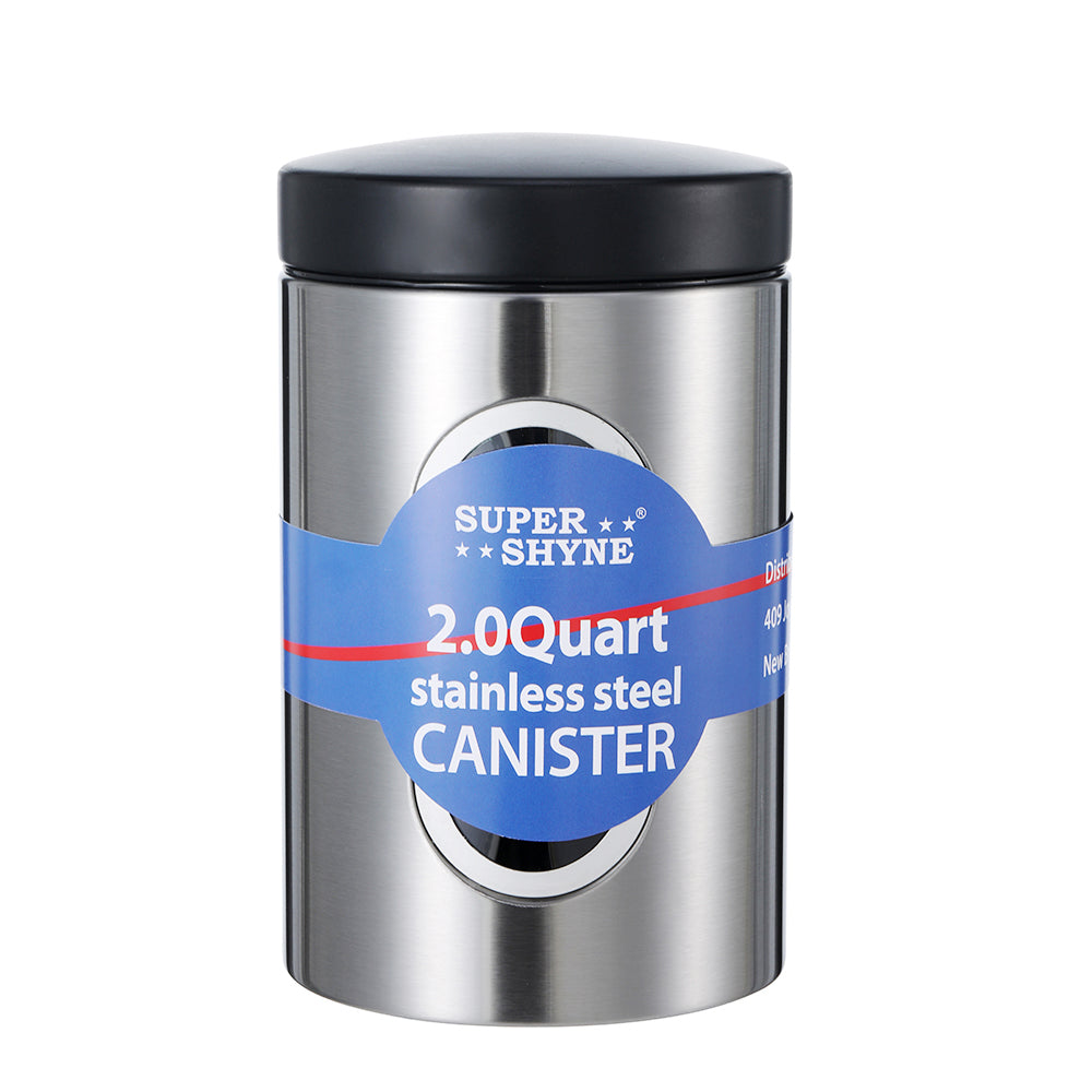 Stainless steel container, 2Qt