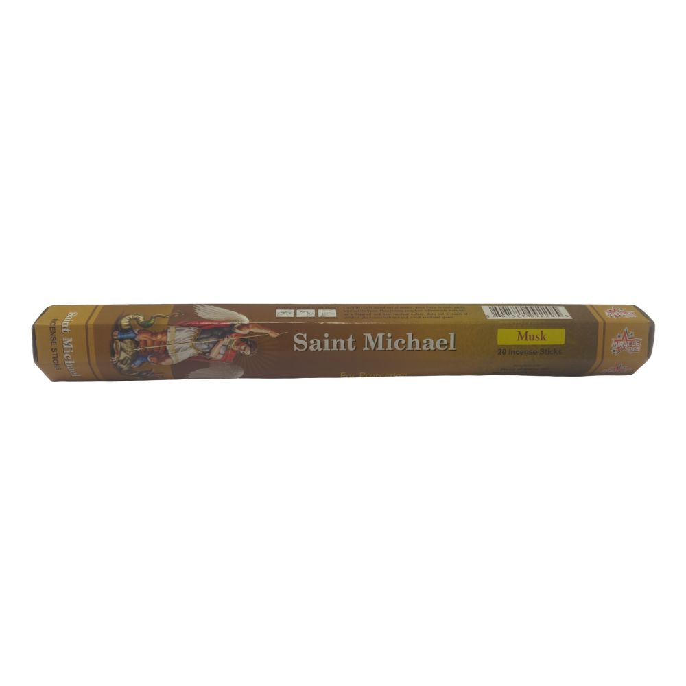 Miracle 365 St Michael  (6 tubes of 20 incense sticks each) frag Musk (MOQ=10pc)