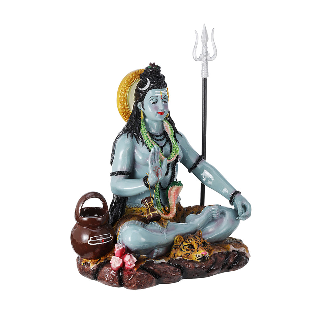 Lord Shiva faces 20" Glossy