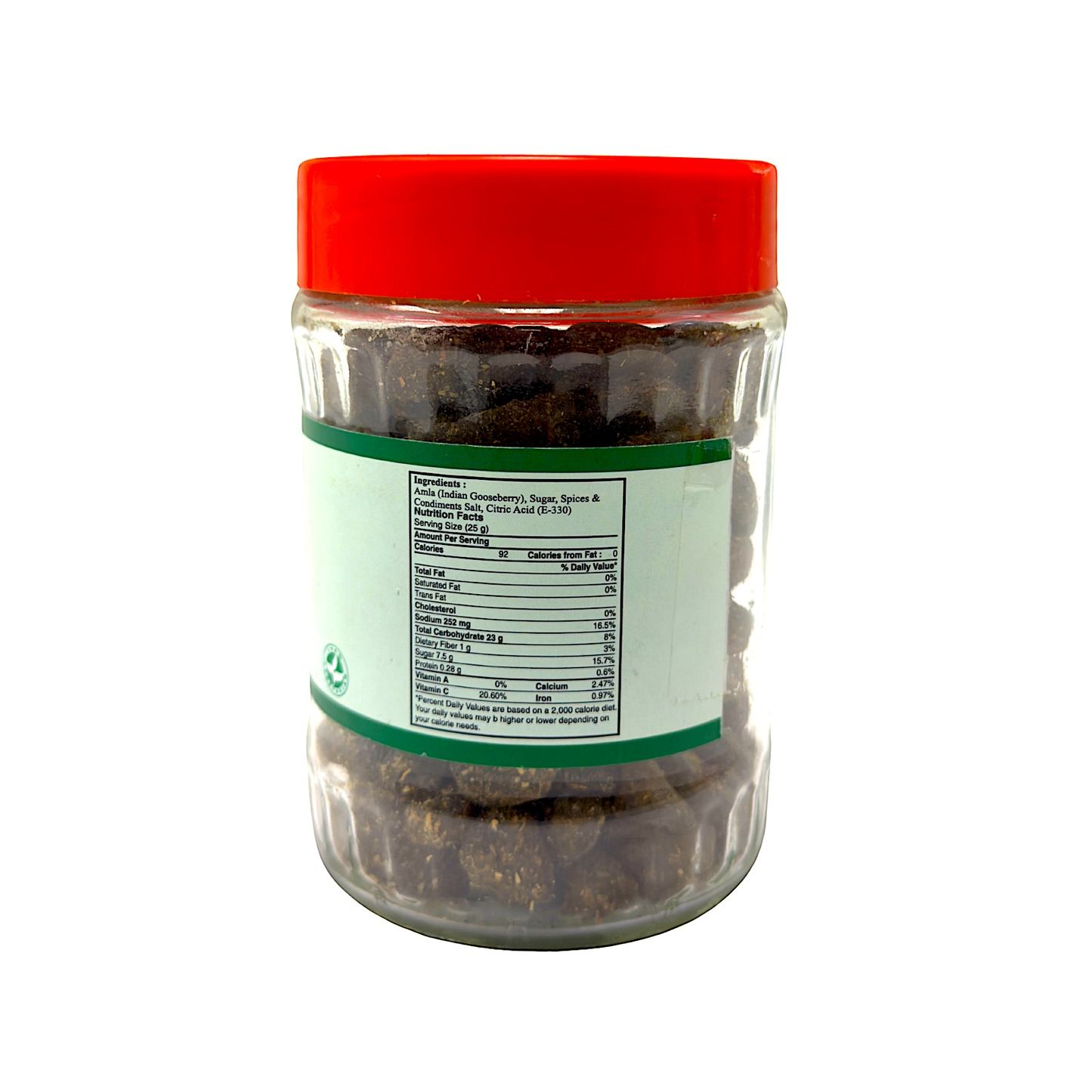 Herbi+ Amla Spicy slice (Glass jar) 12oz (MOQ=CS18)