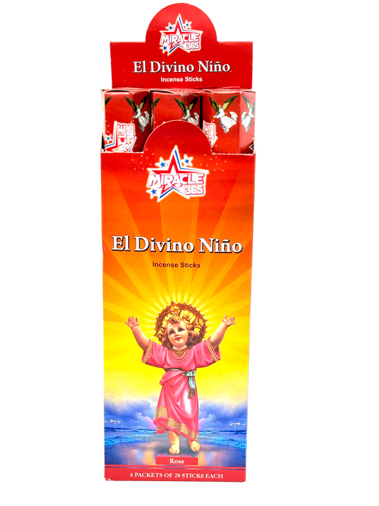 Flute Brand El diviono nino (20 incense sticks *6)*10 (MOQ=10pc)